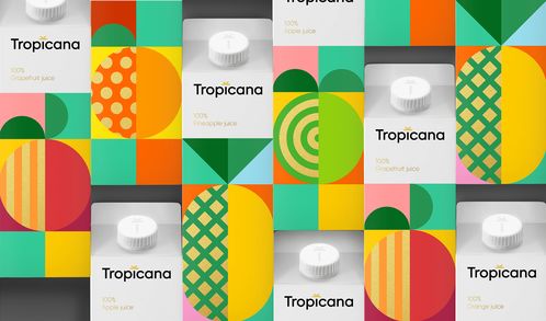 Tropicana果汁品牌形象设计 —— 平面设计中的阳光与真实
